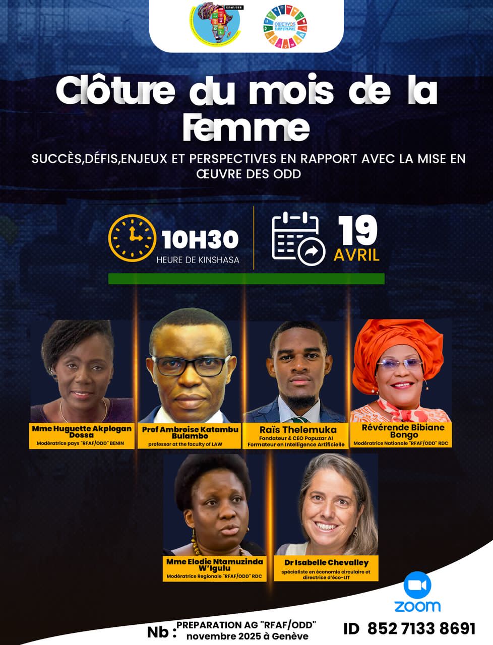Clôture du Mois de la Femme : Bilan et perspectives autour des ...